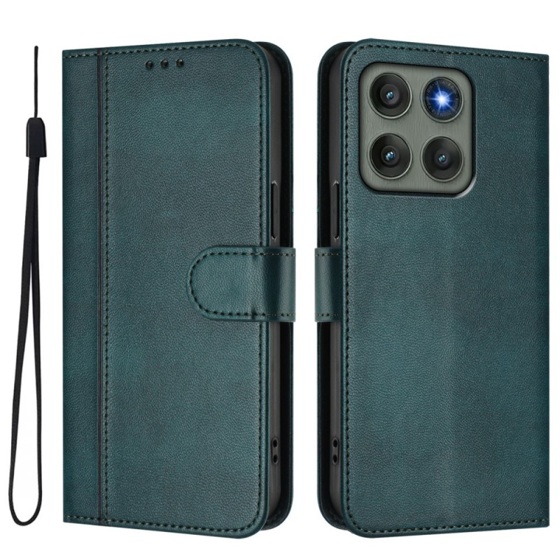 For Motorola Edge 60 Pro 5G Cases Wallet Stand Retro Cover