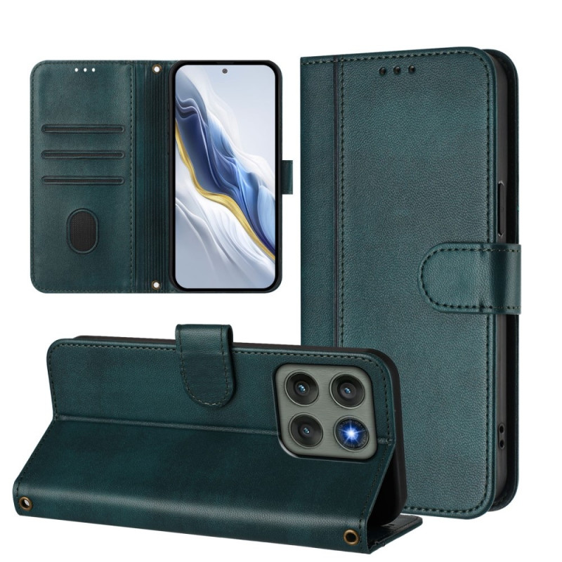 For Motorola Edge 60 Pro 5G Cases Wallet Stand Retro Cover
