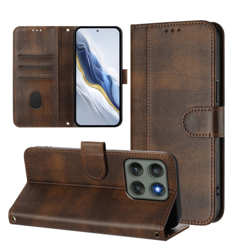 For Motorola Edge 60 Pro 5G Cases Wallet Stand Retro Cover