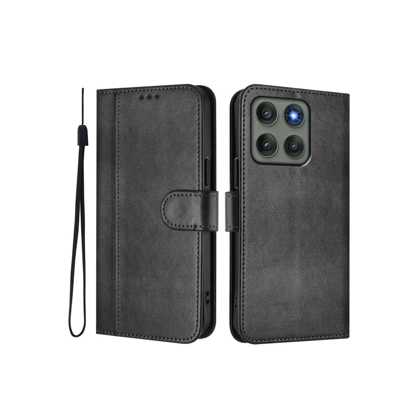 Til Motorola Edge 60 Pro 5G Etui Pung Stand Retrostruktur