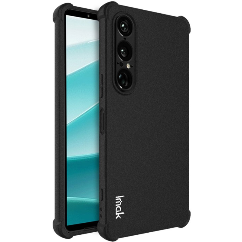 IMAK For Sony Xperia 1 VII Case TPU Phone Cover Airbag Shockproof Protection Matte Black