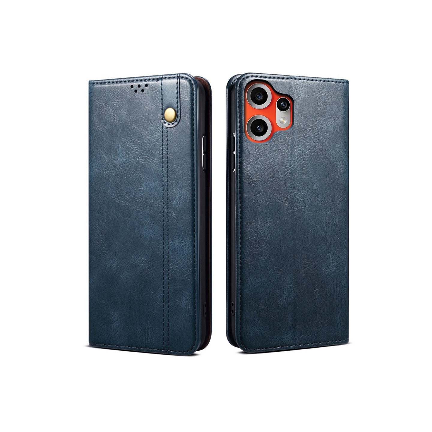 Crazy Horse Wallet Case For Nothing CMF Phone 2 Pro