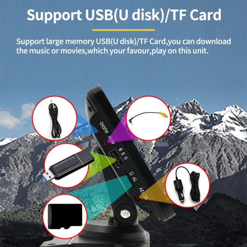 7" langaton Carplay Android Auto Bluetooth GPS MP5 imukuppiautostereo