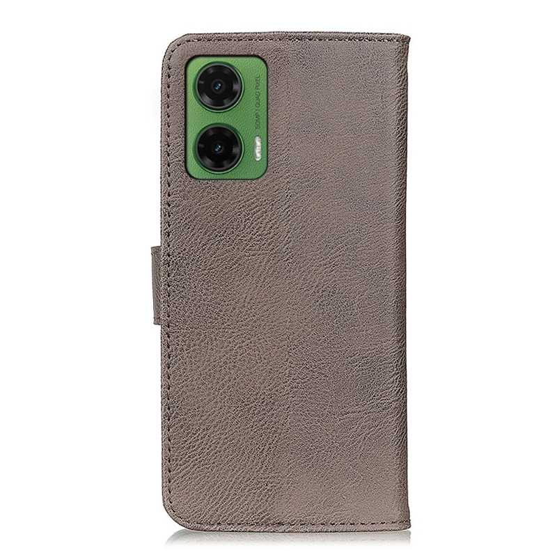 KHAZNEH Motorola Moto G35 Lompakkokotelo - Khaki