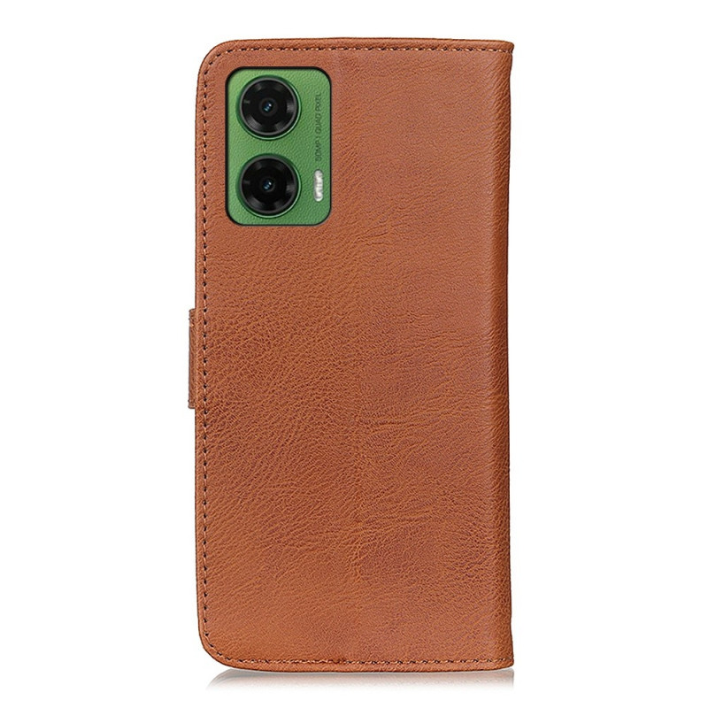 KHAZNEH Wallet Stand Case for Motorola Moto G35