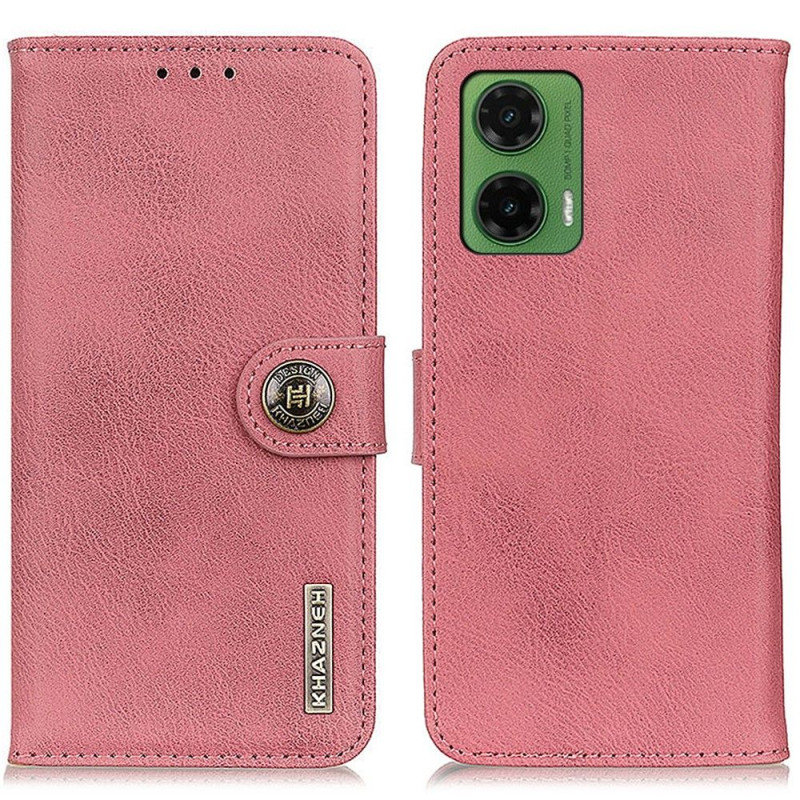 KHAZNEH Wallet Stand Case for Motorola Moto G35