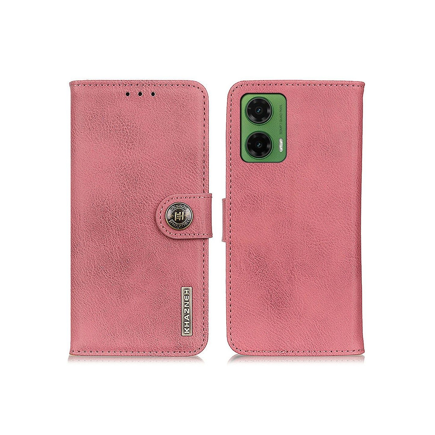 KHAZNEH Wallet Stand Case for Motorola Moto G35