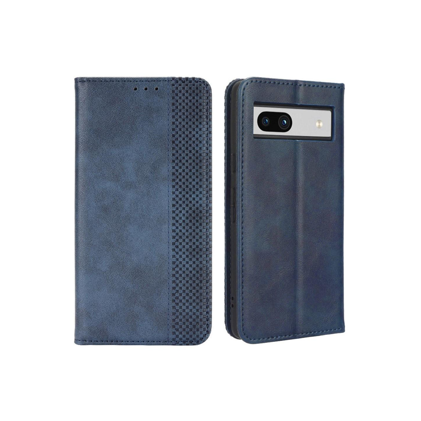 Google Pixel 7a Lommebok - deksel Eksklusiv Blå