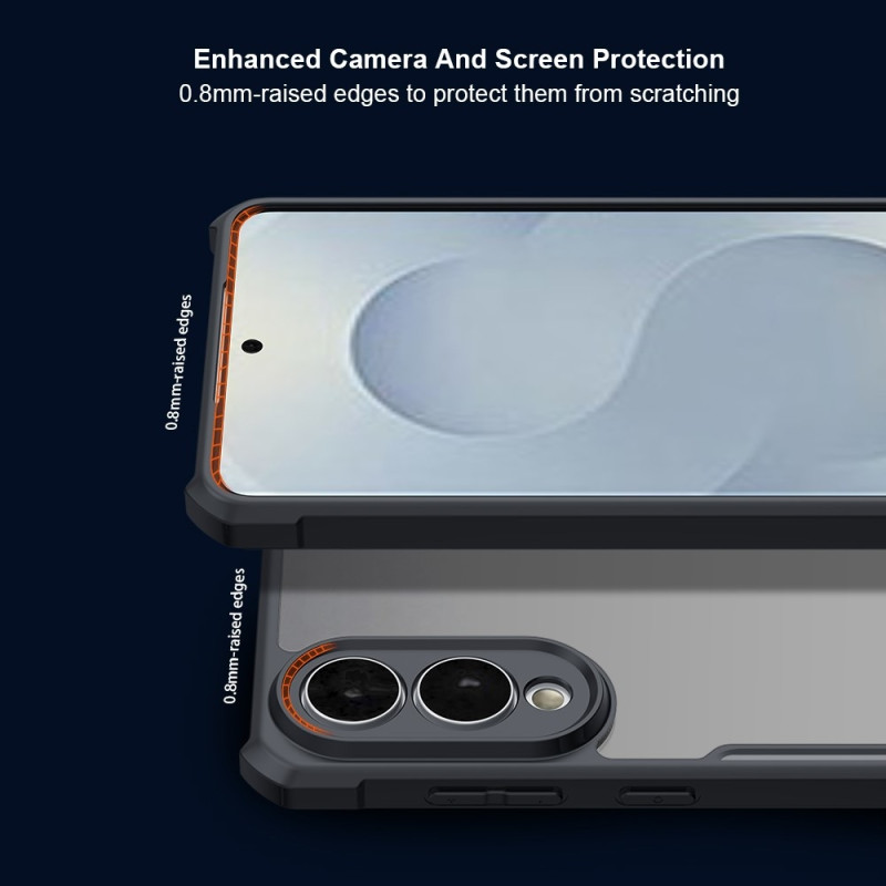 XUNDD For Samsung Galaxy S25 Edge Deksel Støtsikkert TPU + Akryl Bakdeksel