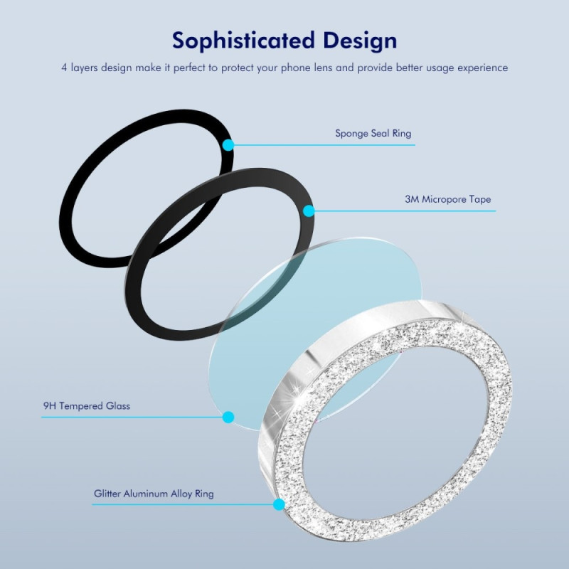 ENKAY For Samsung Galaxy Z Flip7 Camera Lens Protector Tempered Glass