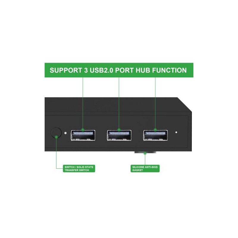 Til Xbox Series S/X spilkonsolholderstativ RGB - lysbase