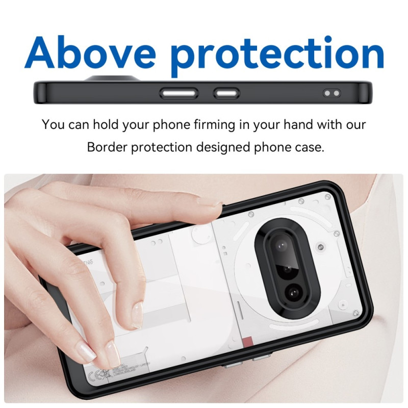 Nothing Phone (3a) Kotelo TPU + Akryyli Suojaava Läpinäkyvä Puhelinkotelo