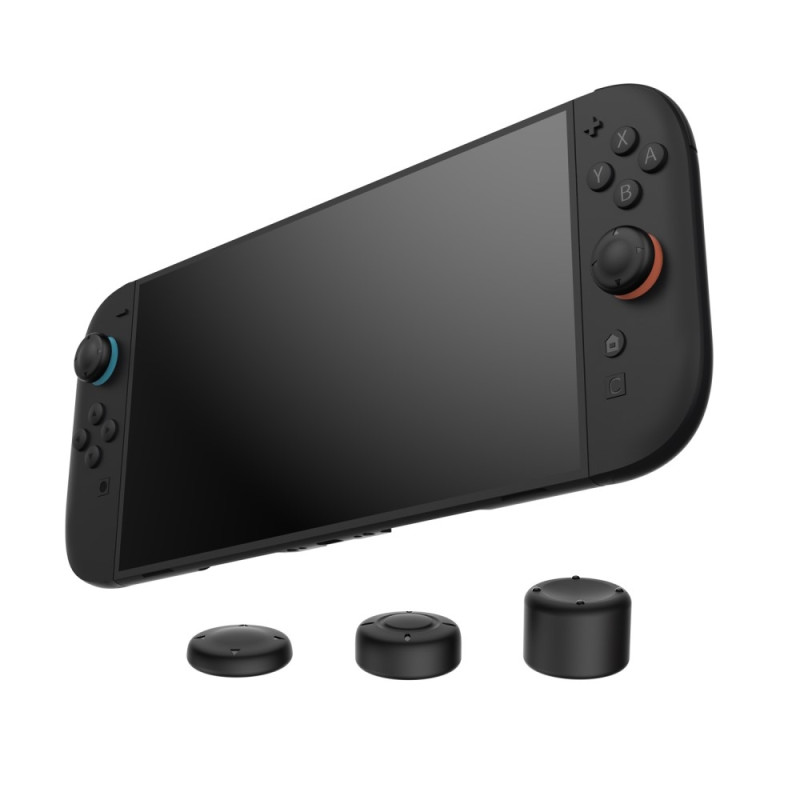 Ohjainsuojukset 6 kpl joystickin peukalokahvat, liukumattomat, yhteensopiva Nintendo Switch 2:n kanssa