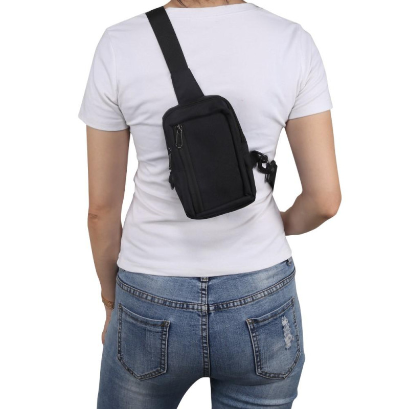 Chest Shoulder Bag Water Resistant Nylon Shoulder Backpack Sling