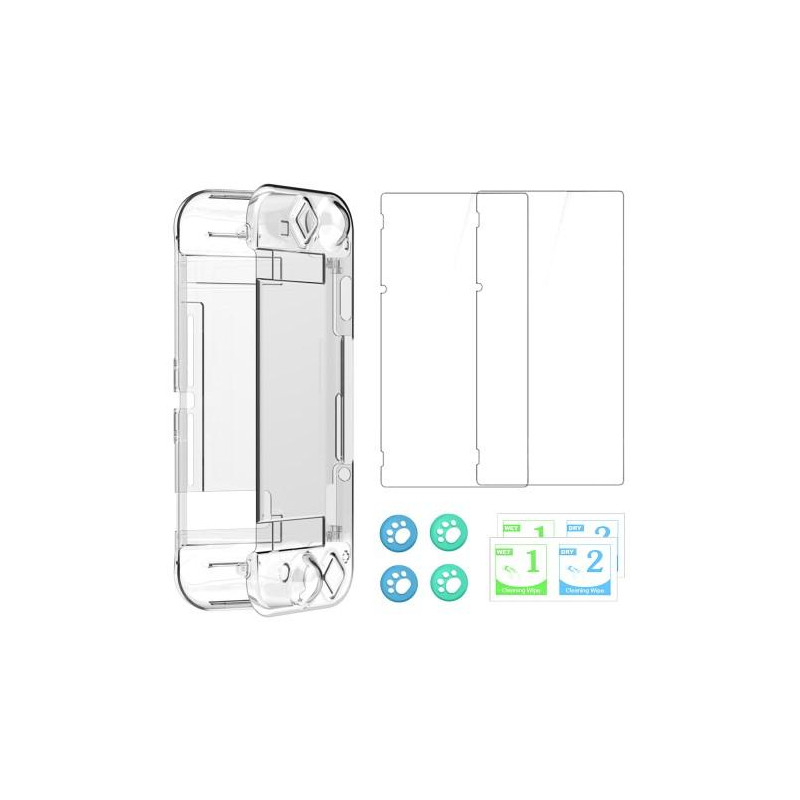 Transparent PC case compatible with Nintendo Switch hard shell anti - scratch