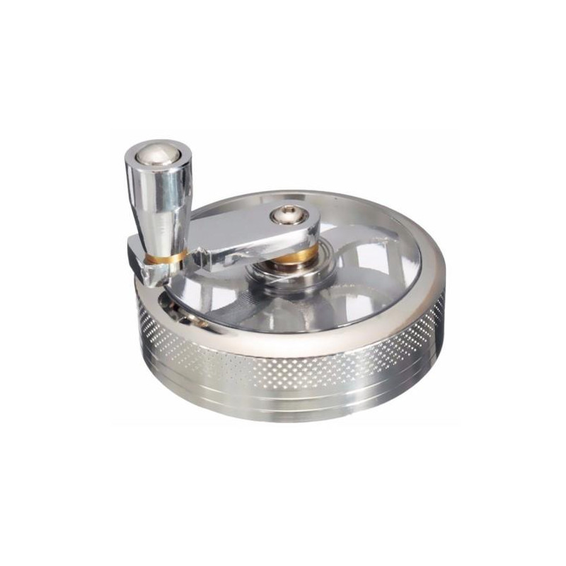 4 Layers Tobacco Grinder Herbal Herb Spice Crusher Smoke Manual 55mm