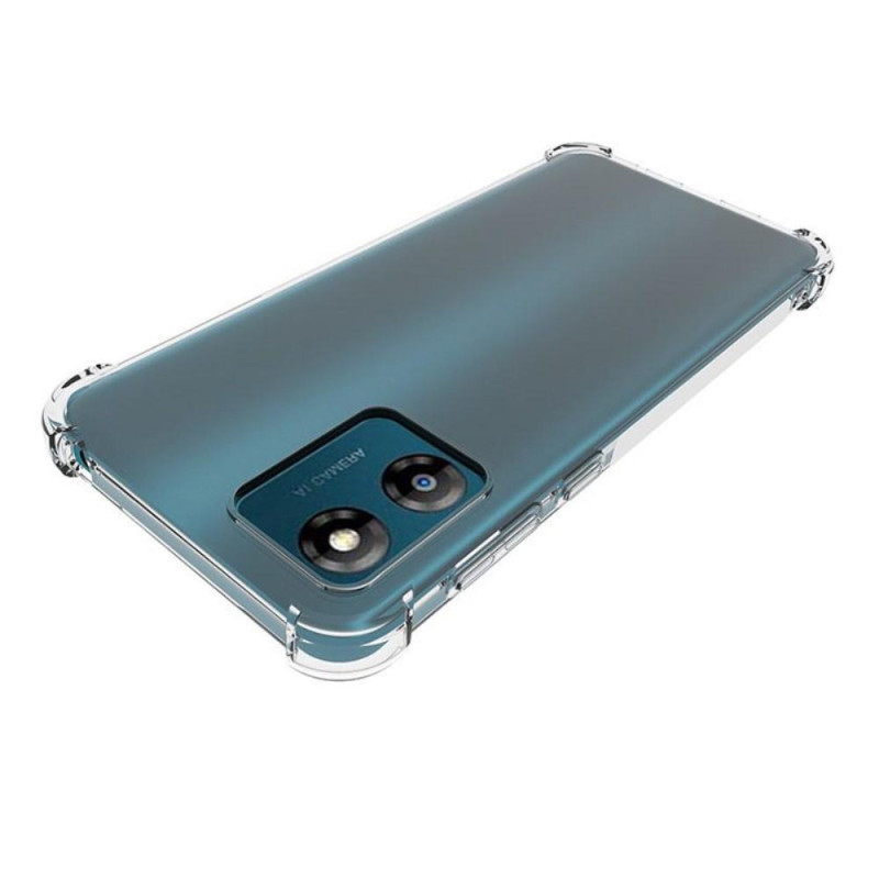 For Motorola Moto E13 4G Slim Transparent TPU Case Cover