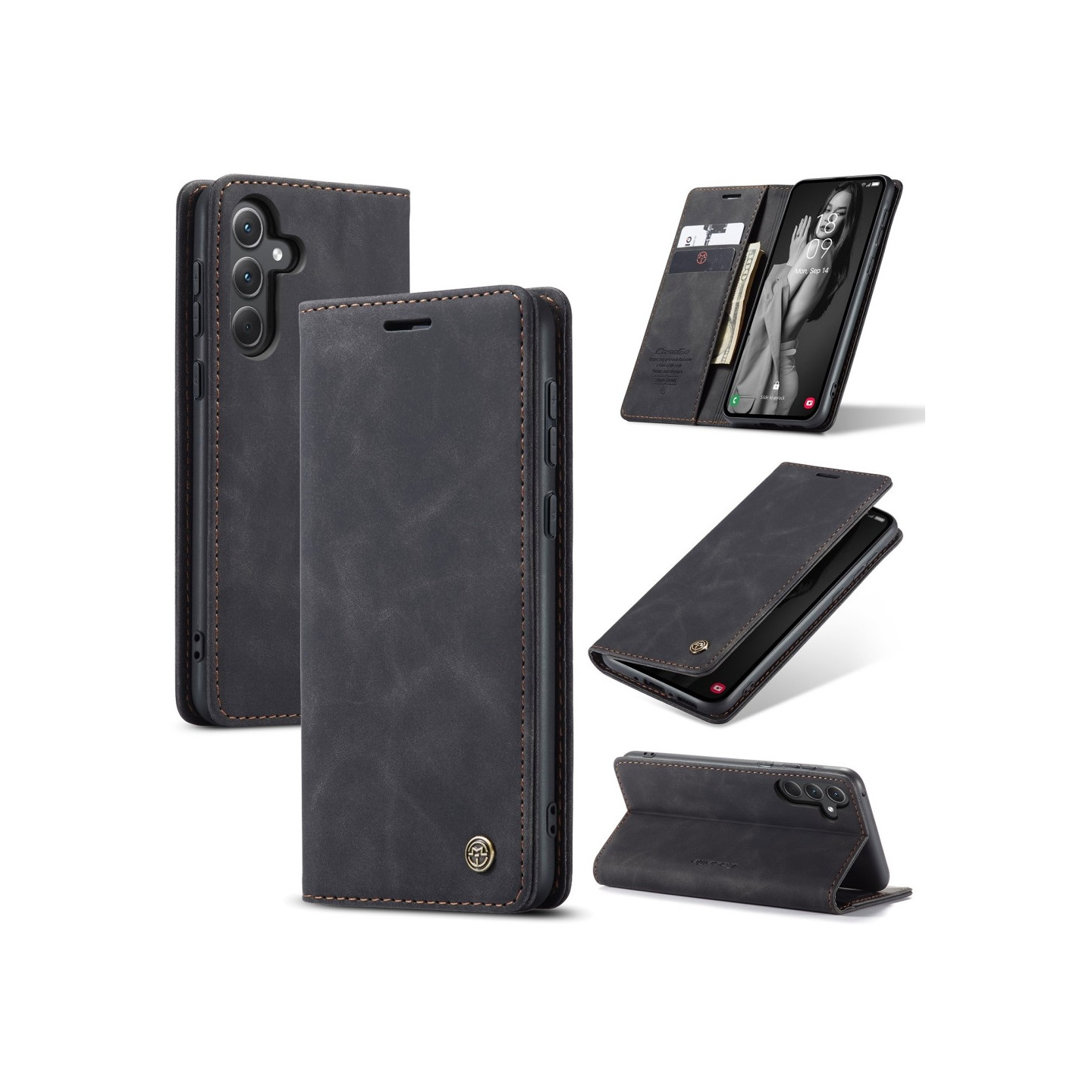 CASEME Plånboksfodral Samsung Galaxy A36 5G