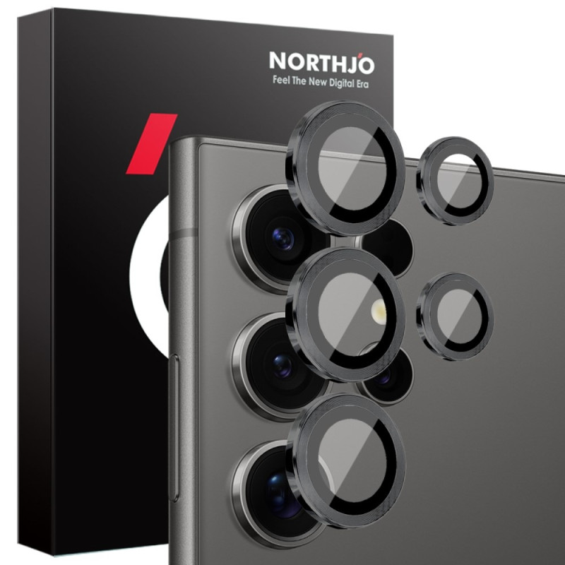 NORTHJO för Samsung Galaxy S25 Ultra Härdat Glas Kameralinsskydd