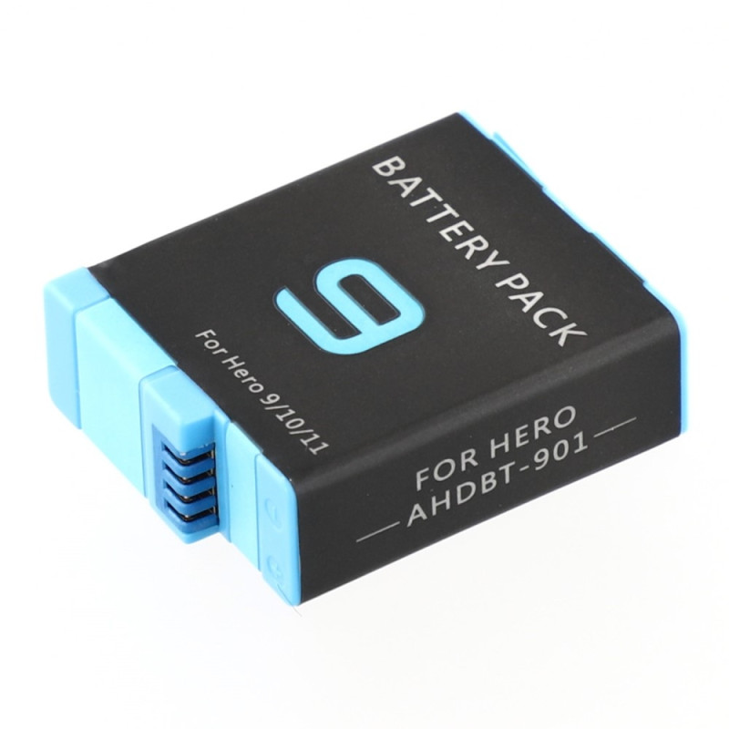 Batteri för GoPro Hero 12 11 10 9 3.85V 1720mAh AHDBT-901 Ersättningsbatteri