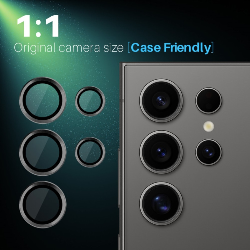 NORTHJO för Samsung Galaxy S25 Ultra Härdat Glas Kameralinsskydd