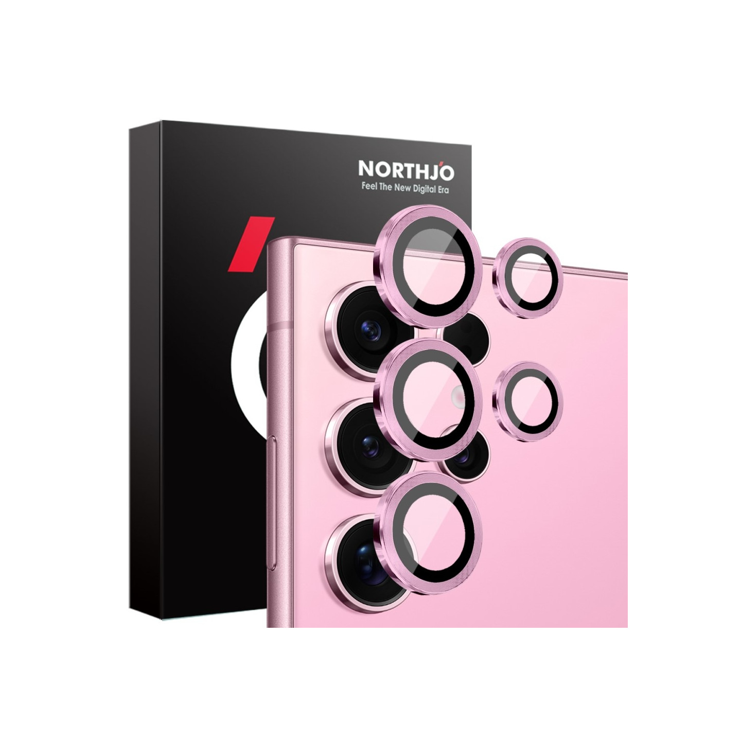 NORTHJO for Samsung Galaxy S25 Ultra Herdet Glass Kameralinsebeskytter