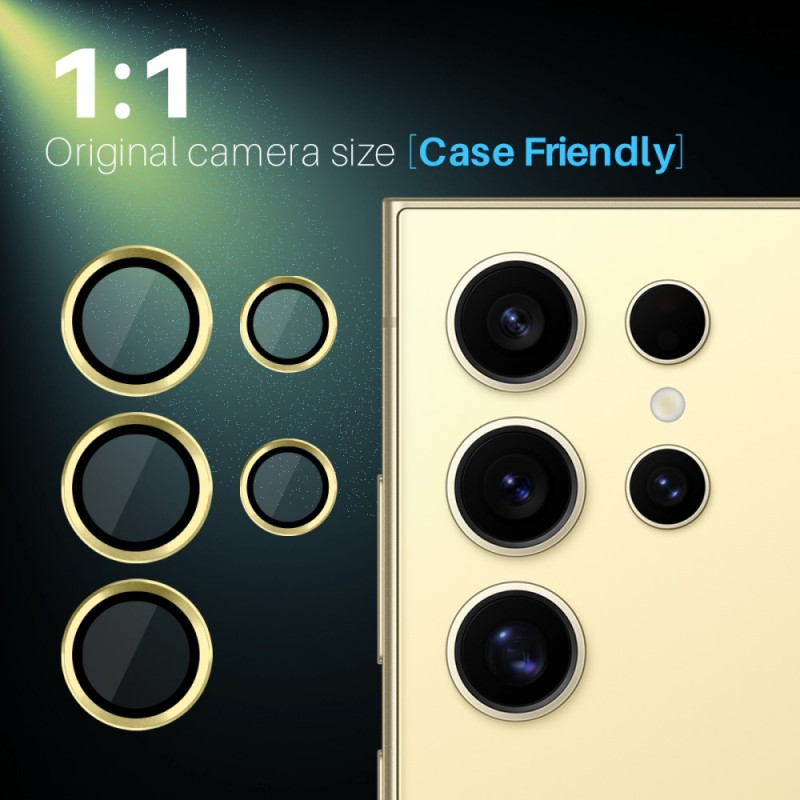 NORTHJO för Samsung Galaxy S25 Ultra Härdat Glas Kameralinsskydd