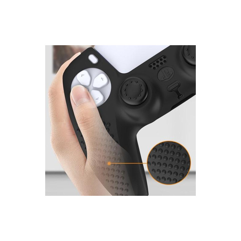 Playstation 5/PS5 controllerdækselhylse + vippedæksel Udløsernøglesæt