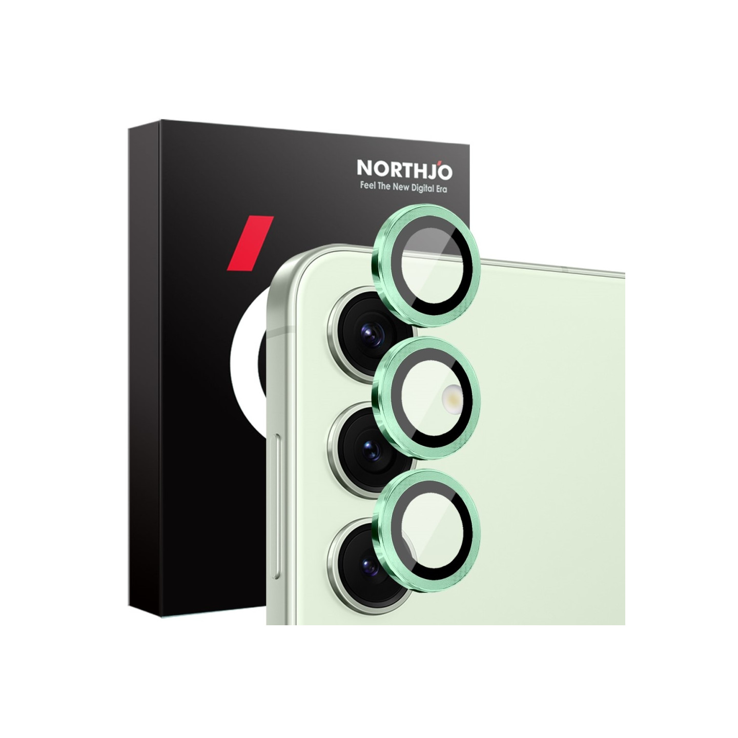 NORTHJO For Samsung Galaxy S25+ Tempered Glass Camera Lens