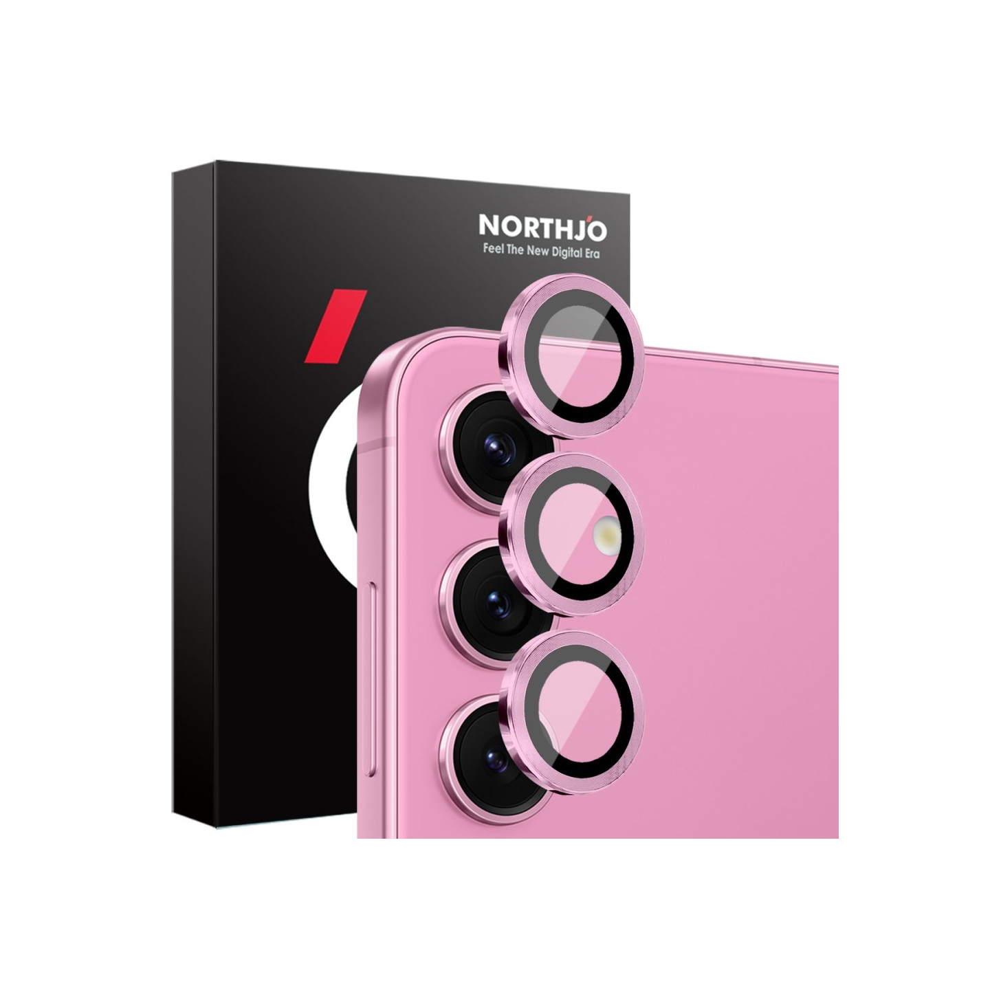 NORTHJO For Samsung Galaxy S25 Tempered Glass Camera Lens