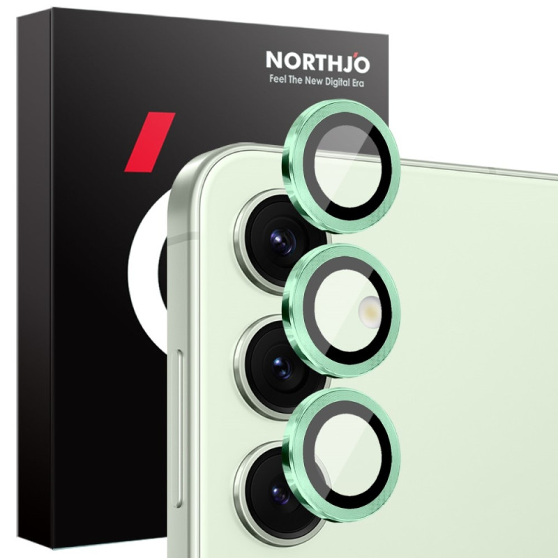 NORTHJO för Samsung Galaxy S25 Härdat Glas Kameralinsskydd