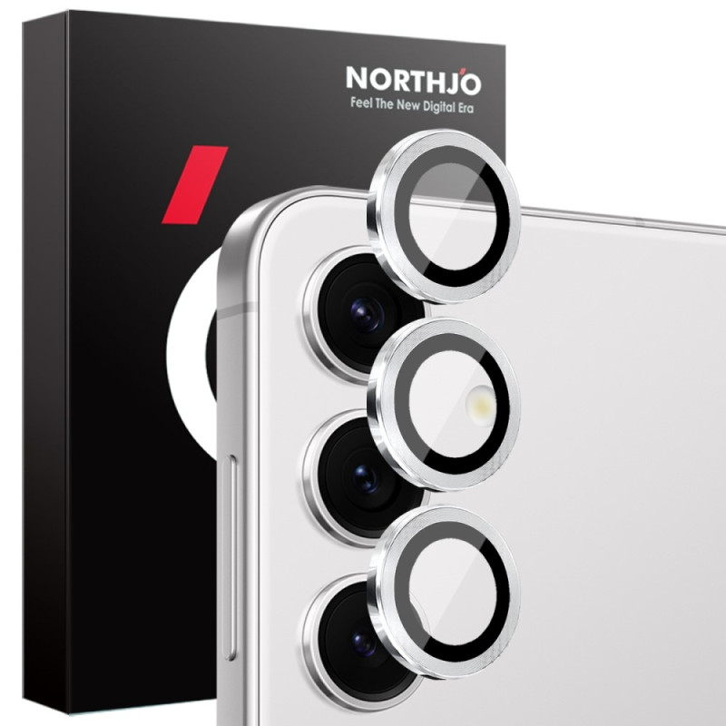 NORTHJO for Samsung Galaxy S25 Herdet Glass Kameralinsebeskytter