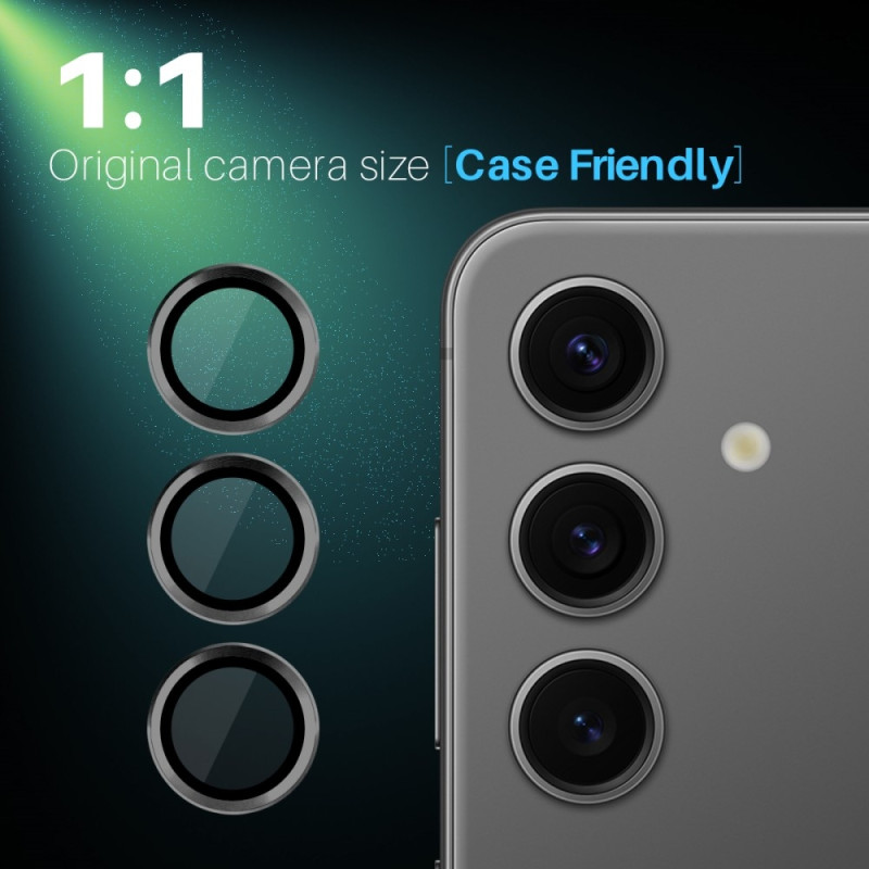 NORTHJO för Samsung Galaxy S25 Härdat Glas Kameralinsskydd