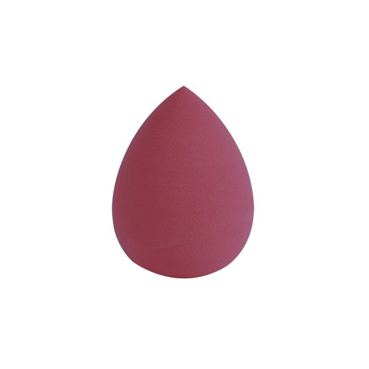 2 st Makeup Sponge Blender Teardrop Beauty Egg Rengöringspuff Hudvård - VinRöd