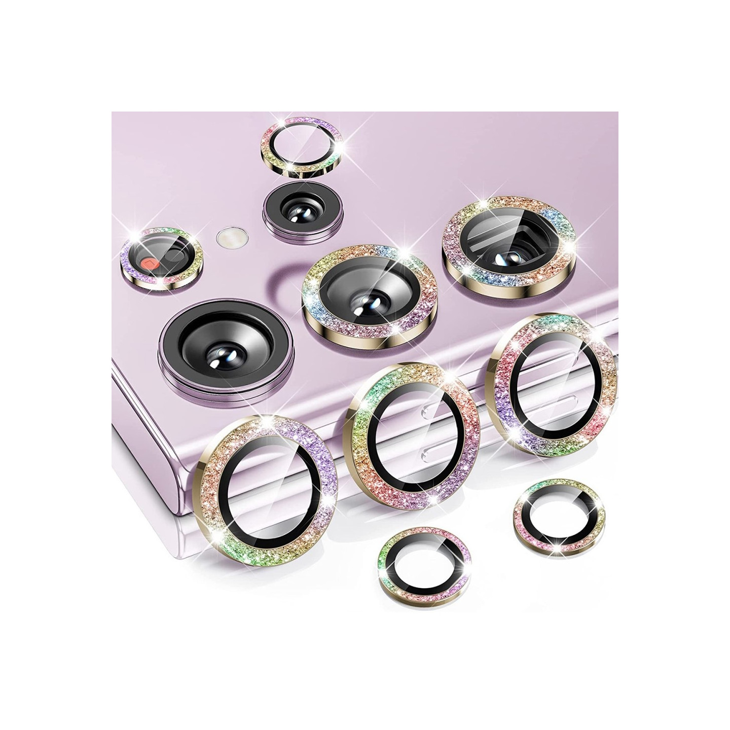 ENKAY For Samsung Galaxy S25 Ultra Camera Lens Protector Tempered Glass