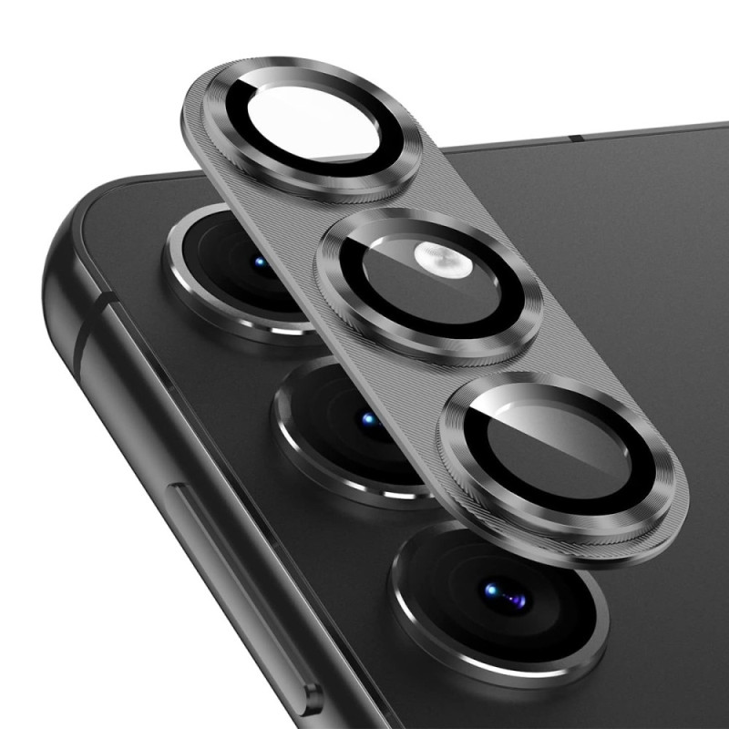 For Samsung Galaxy S25 Camera Lens Protector ENKAY Metal Ring Lens Film