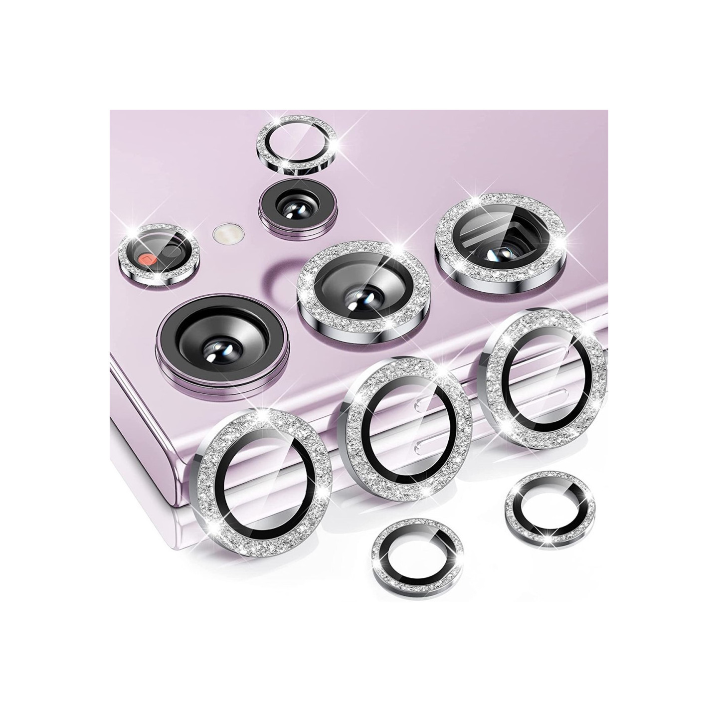 ENKAY For Samsung Galaxy S25 Ultra Camera Lens Protector Tempered Glass