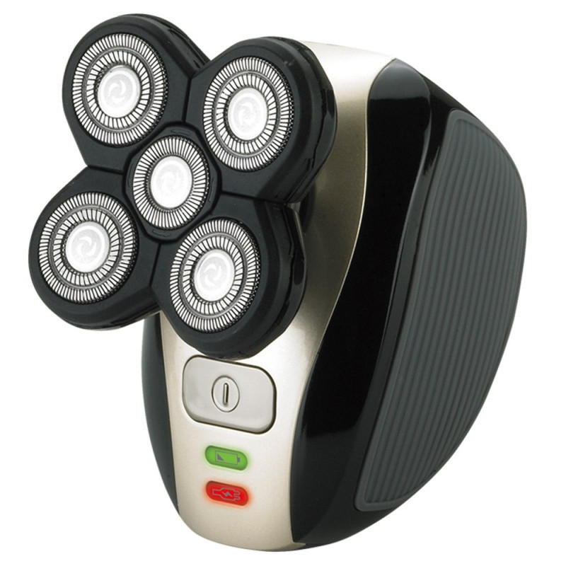 5 i 1 elektrisk barbermaskine Multifunktionel genopladelig med 5 hoveder