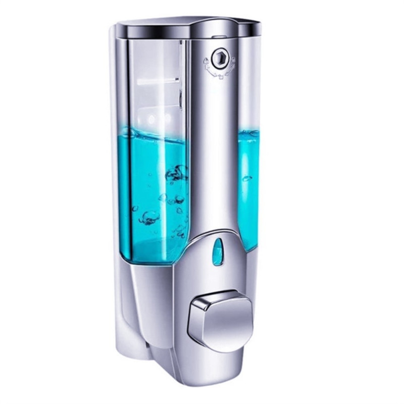 Tvålautomat Väggmonterad handtvåldispenser 350ML duschpumpsdispenser