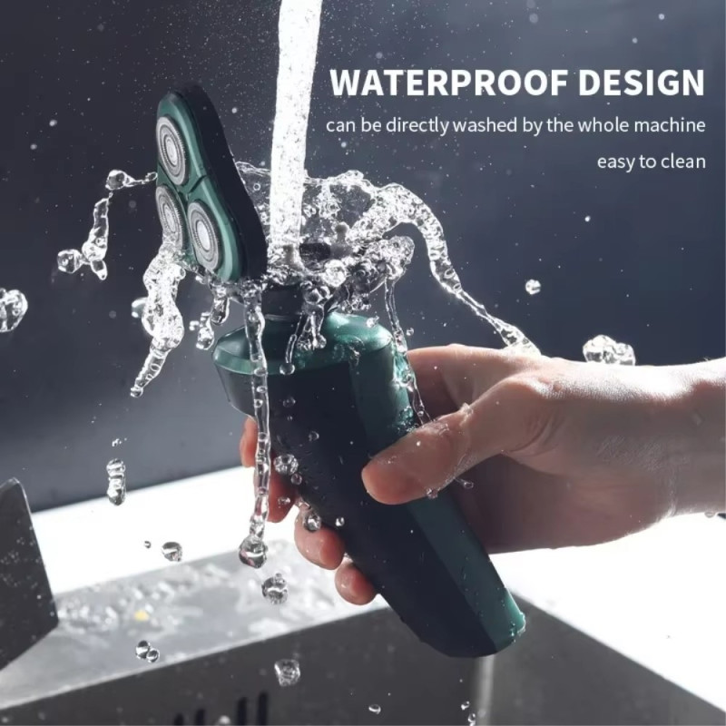 4in1 Electric Shaver Rechargeable 3 Heads Razor Grooming Display