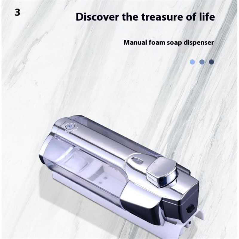 Sæbedispenser Vægmonteret Håndsæbedispenser 350ML Brusepumpedispenser