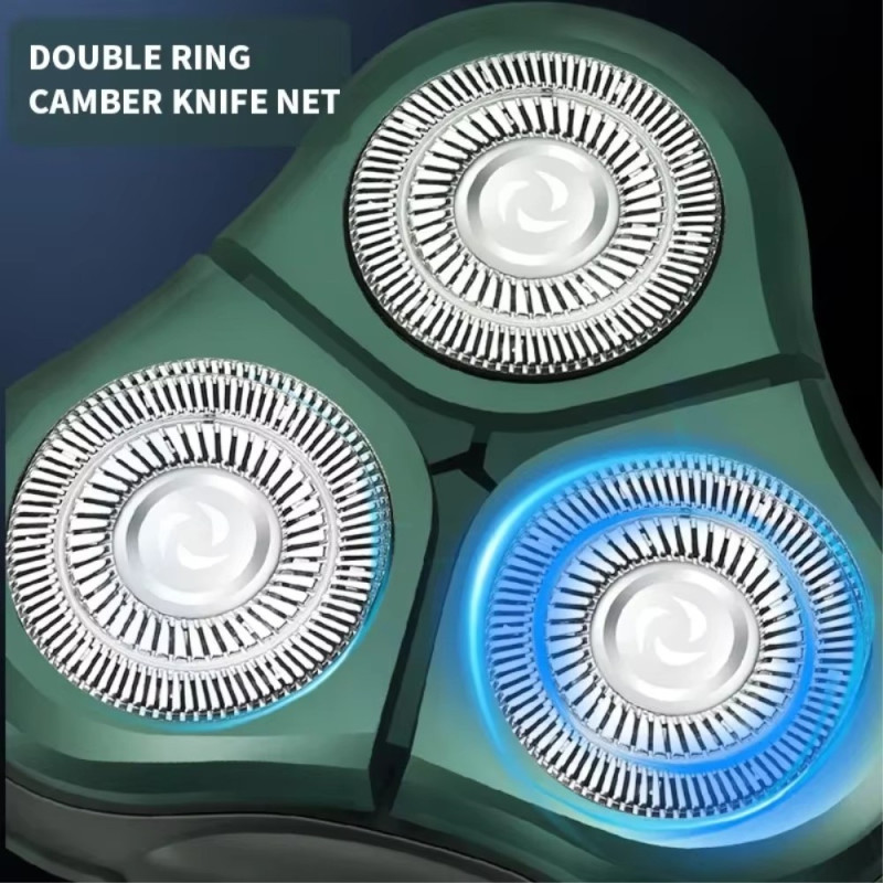 4in1 Electric Shaver Rechargeable 3 Heads Razor Grooming Display