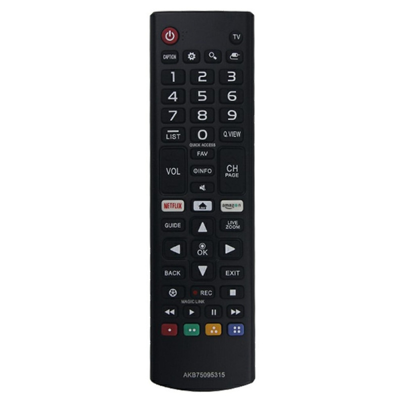 TV remote control Replacement for AKB75095315 For LG TV