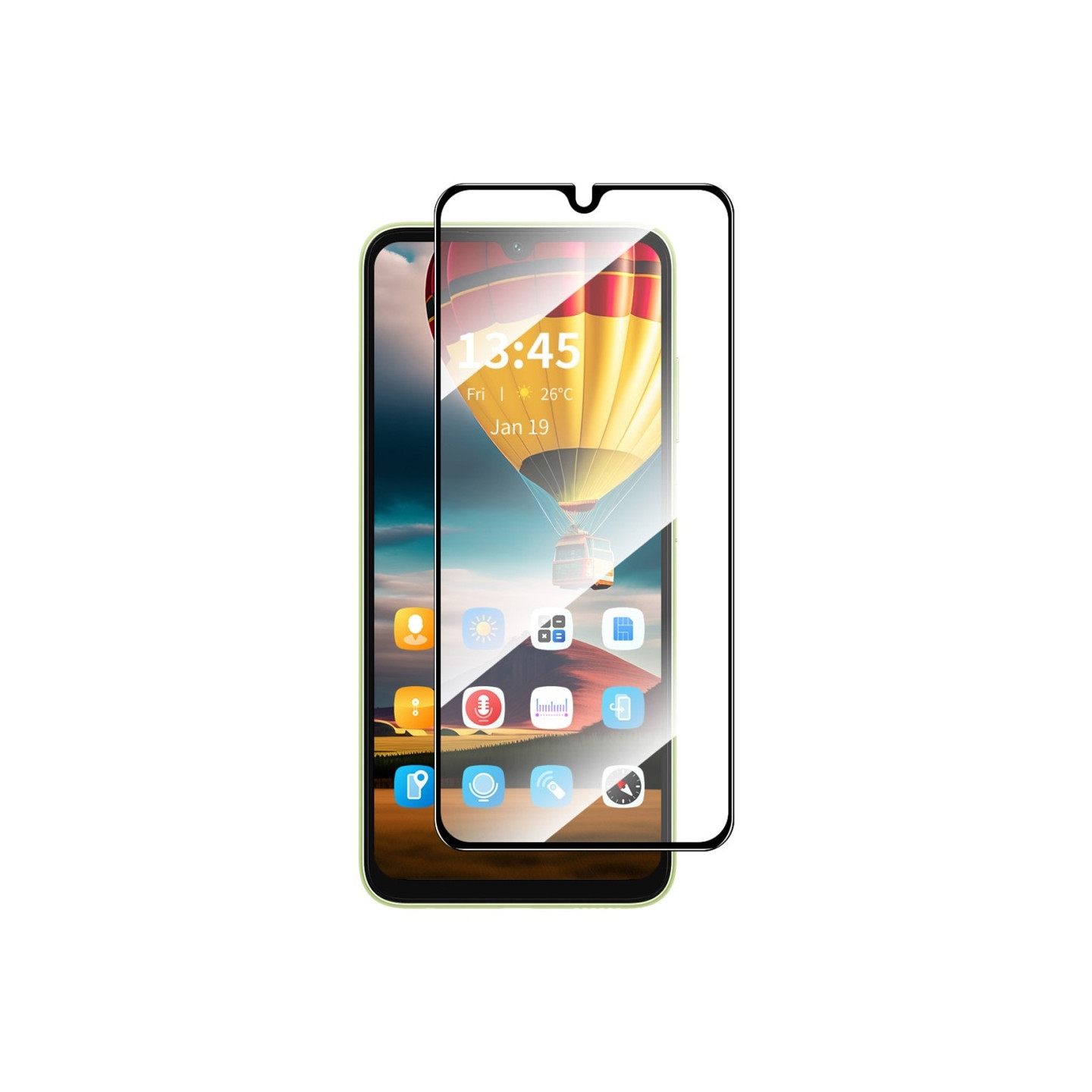 ENKAY Härdat Glas Skärmskydd för Samsung Galaxy A06 4G / 5G