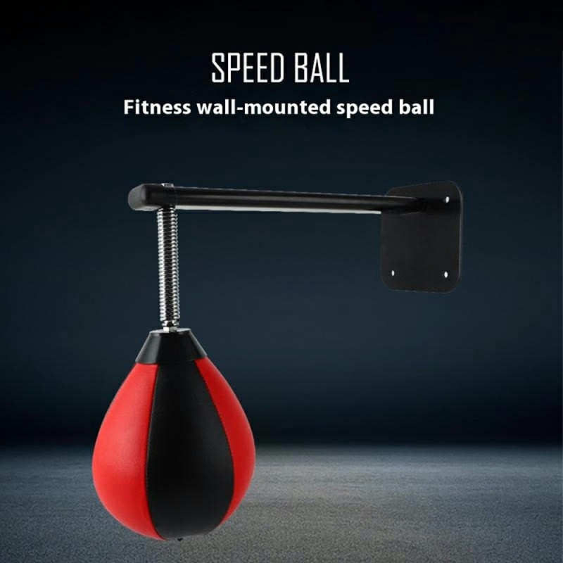 Veggmontert Boxing Speedbag Sanda Ball Pære Ball Kampsport Bokseball