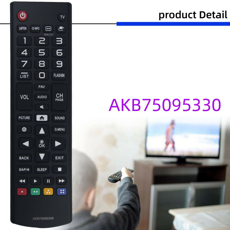 TV fjernbetjening Erstatning for AKB75095330 Til LG TV