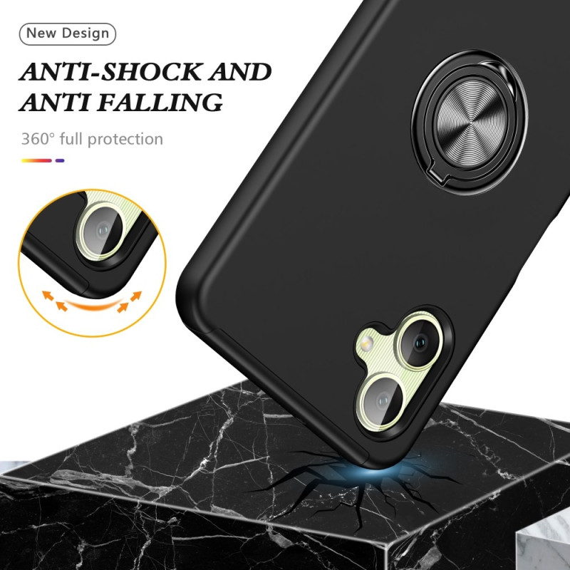 Til Samsung Galaxy A06 4G Hybrid Cover med Roterbar Ringholder