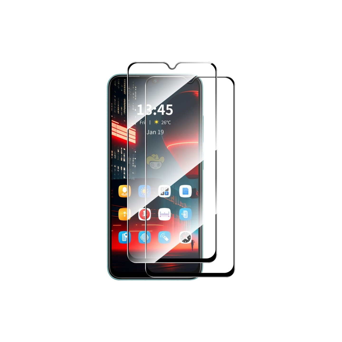 ENKAY Karkaistu lasi Samsung Galaxy A26 5G 2kpl