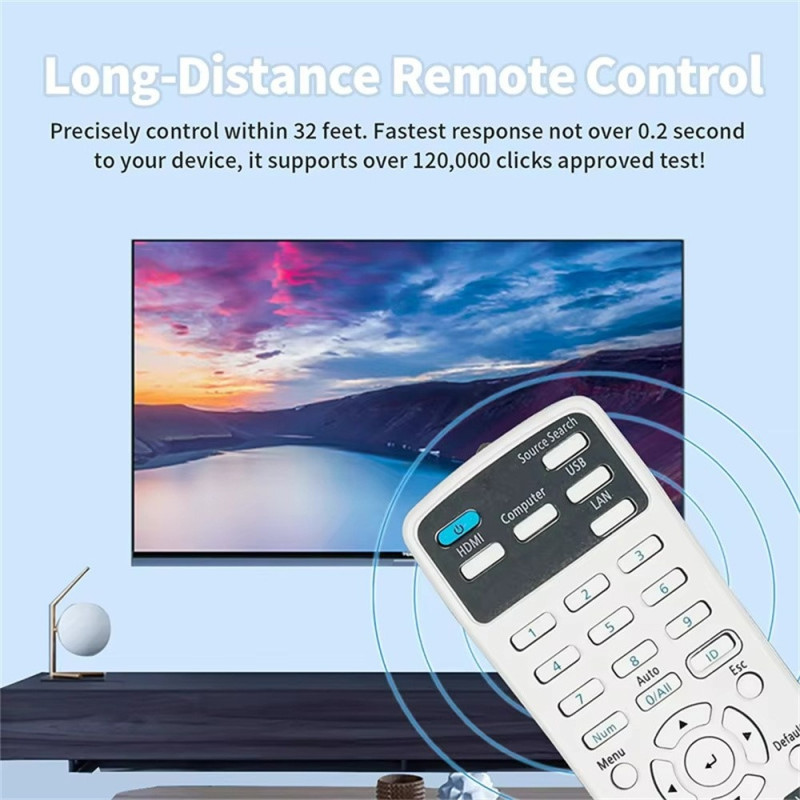 Fjernkontroll Erstatning 219863500 for Epson-projektor