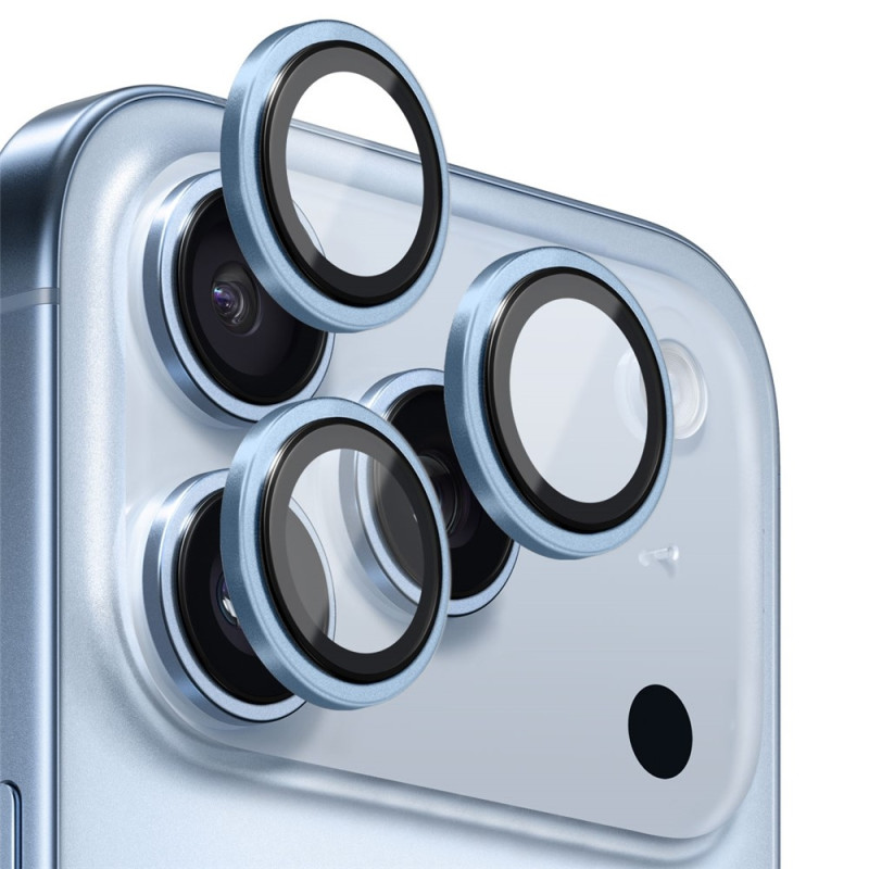 NORTHJO Til iPhone 17 Pro Max / iPhone 17 Pro Kameralinsebeskytter Hærdet Glas Metalring